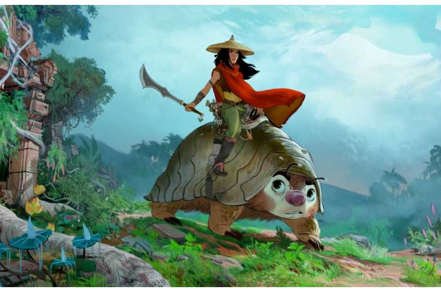 《Raya and the Last Dragon》形象照。（圖／迪士尼）