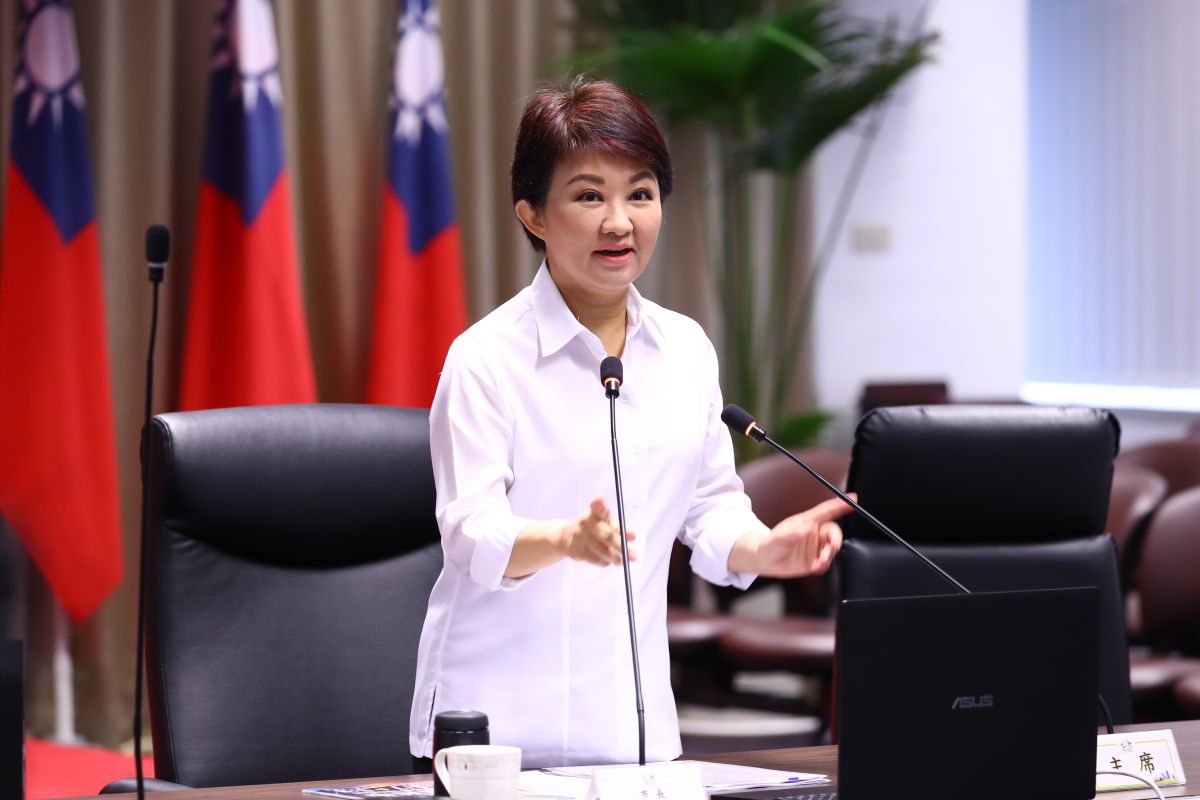 ▲台中市長盧秀燕上任後，市府首次編列總預算，經市政會議通過。 (圖／柳榮俊攝2019.8.30)