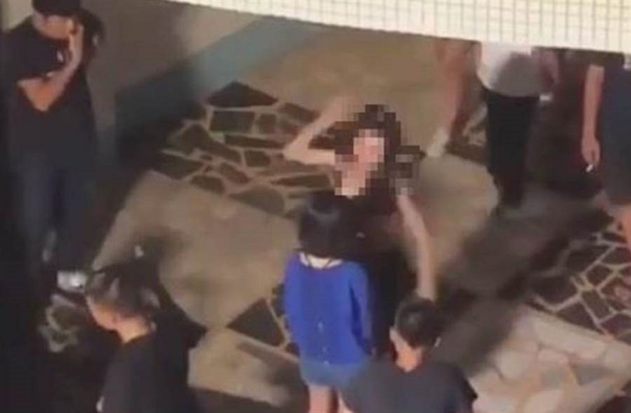 ▲呂姓少女家長經驗傷後，將以傷害罪控告打人的3名女子。（圖／翻攝自臉書）