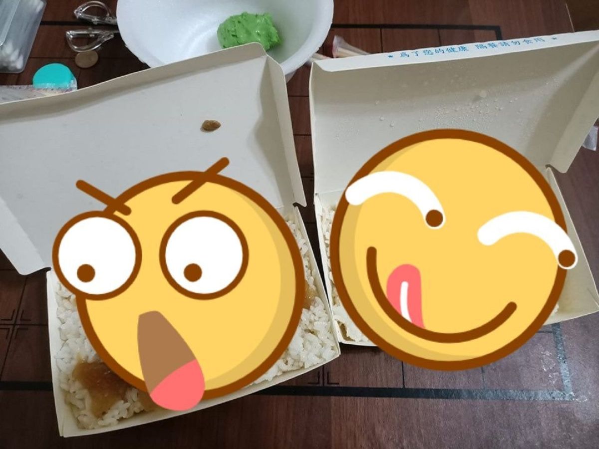 ▲白飯+肉汁竟要 100 元，讓女網友忍不住上網抱怨。（圖／爆怨公社）