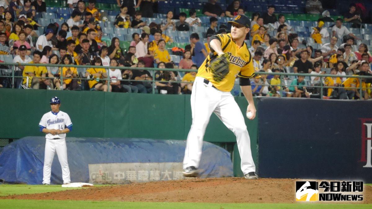 中信兄弟赫猛（圖／吳政紘攝）