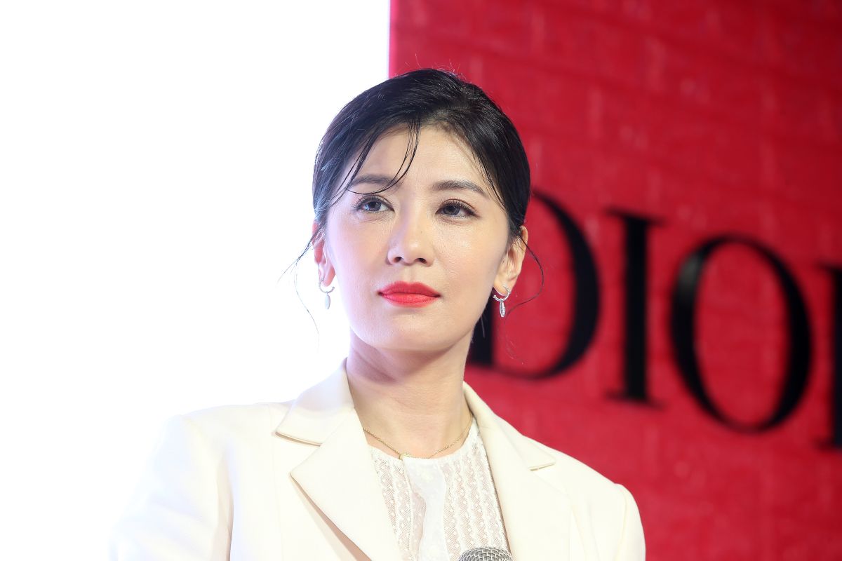 ▲賈靜雯坦然面對金鐘獎。（圖 / 記者陳思誼攝）
