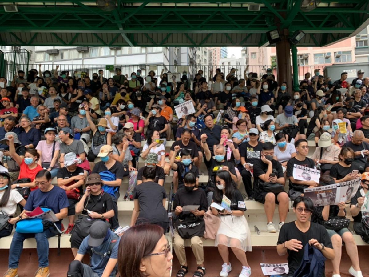 ▲香港民眾舉辦「召集十萬基督徒為香港罪人祈禱大遊行」。（圖／翻攝巴士的報）