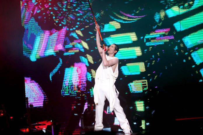 ▲蕭敬騰在香港舉辦「娛樂先生」巡迴演唱會。（圖／華納提供）