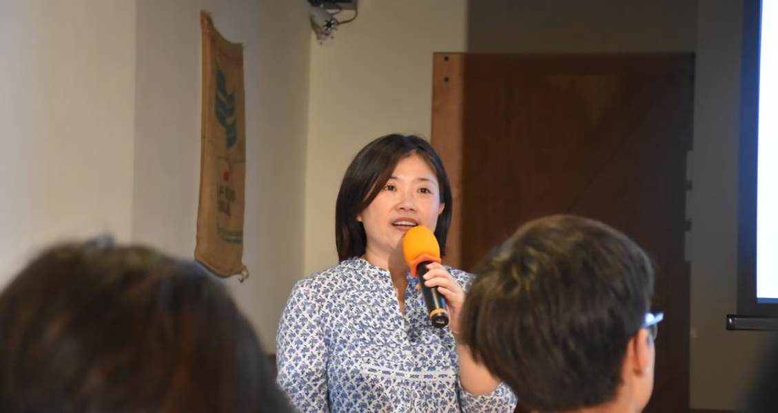 公視節目《獨立特派員》的製作人兼主持人陳廷宇說：「做專題是了解自己的過程。」(圖／王怡婷攝)