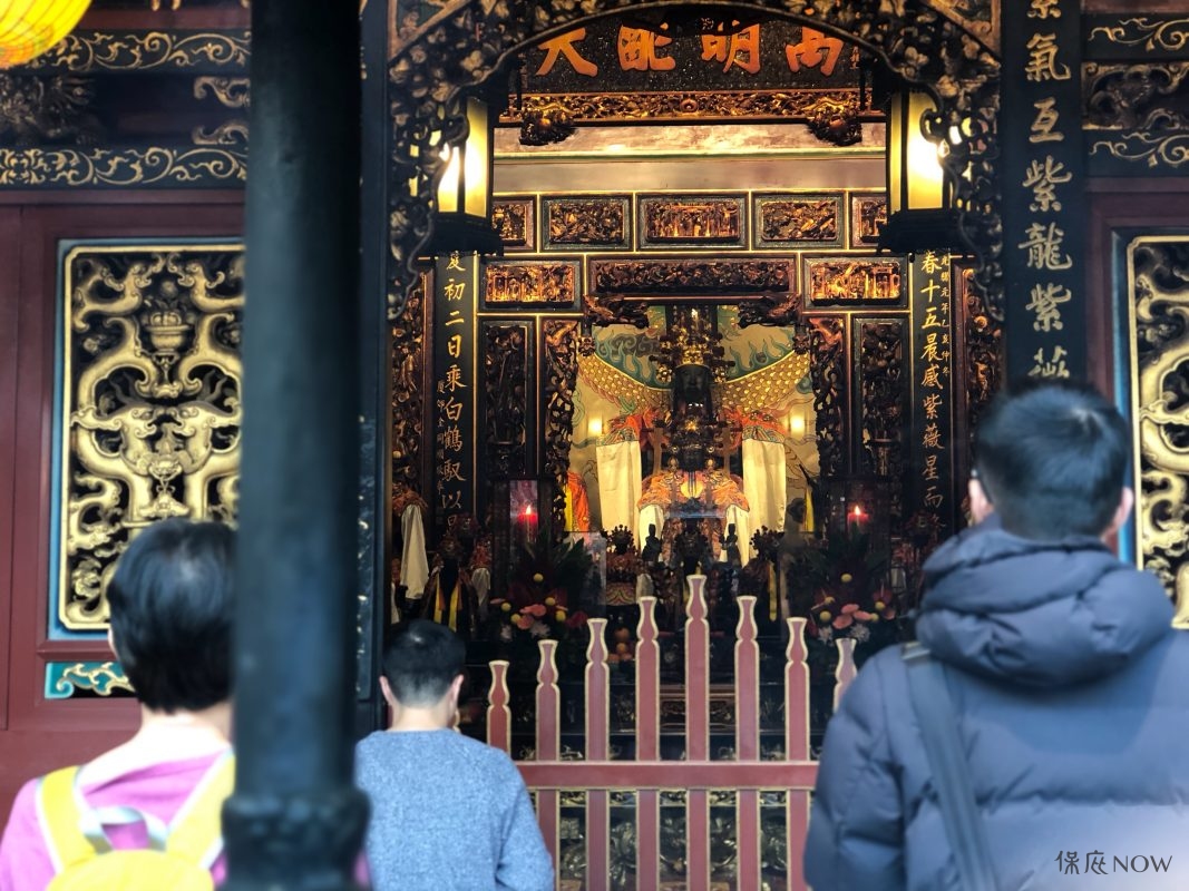 保生大帝。（圖／記者連宜方攝）