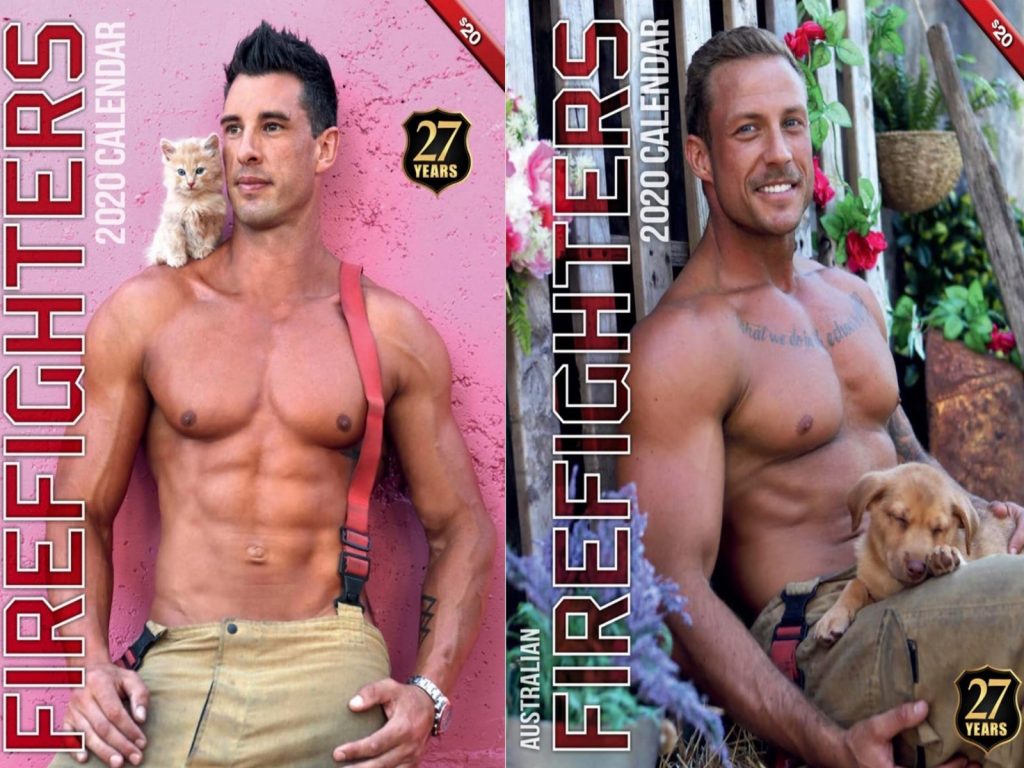 澳洲消防員推出第27年的公益月曆（圖／FB@AustralianFirefightersCalendar）
