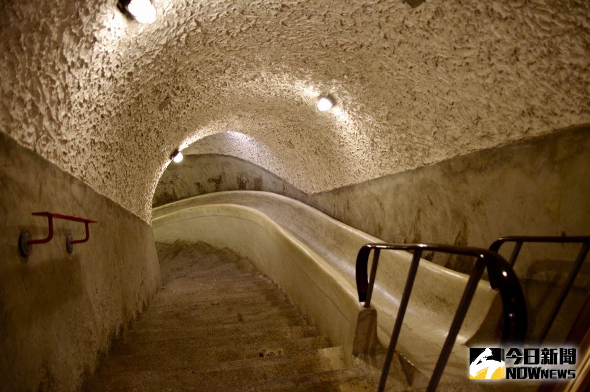 ▲隱藏在台北圓山飯店內的神祕通道， 9 月起正式對外開放，並提供專人導覽服務。（圖／記者陳致宇攝, 2019.09.02）