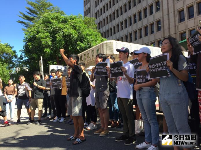 IMG_7225東華學生傳香港反送中被捕　學生團體疾呼：一個都不能少