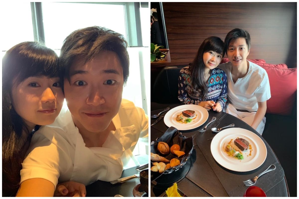 ▲福原愛、江宏傑慶祝結婚3周年。（圖／翻攝臉書）