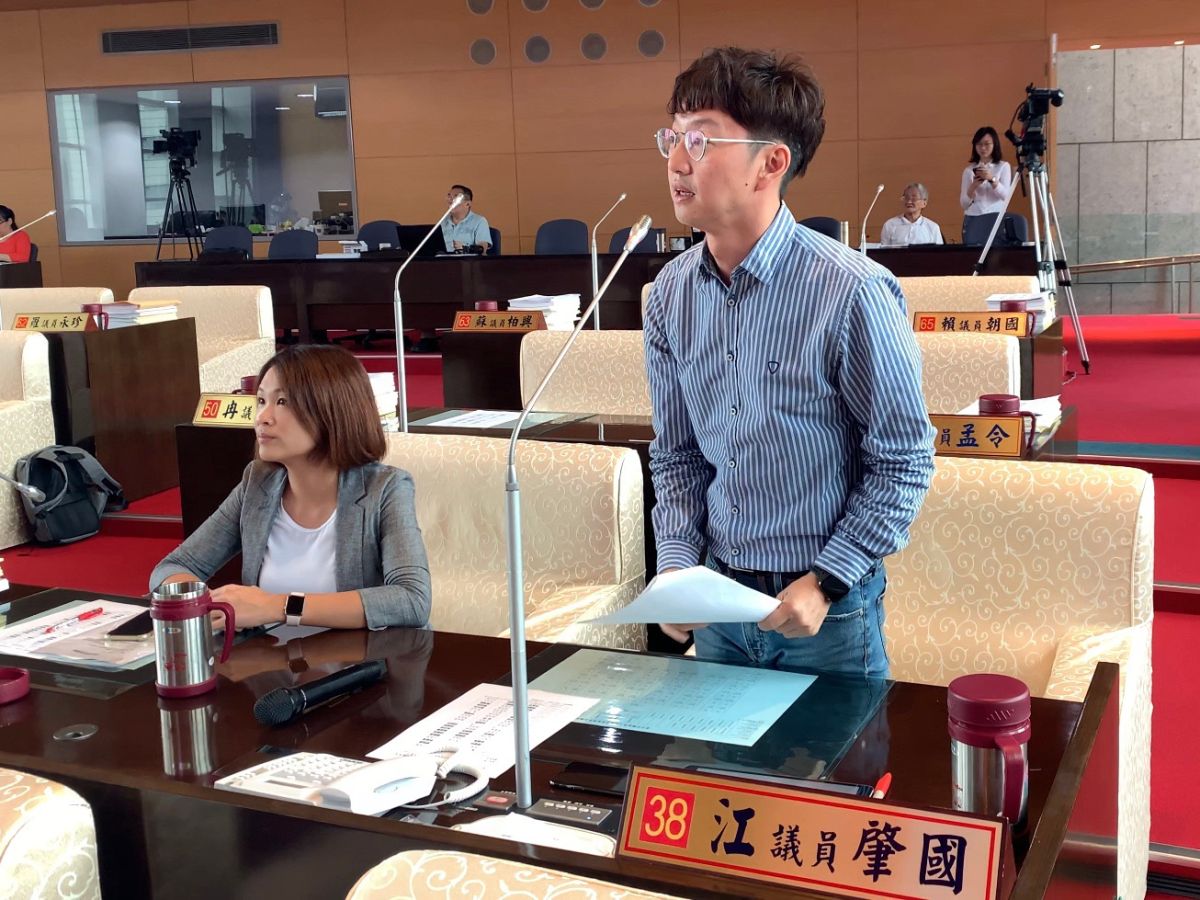 ▲議員江肇國發現，市府原訂九月一日上的青年事務諮詢委員會，至今仍無音訊，批市府自己訂的時間都可以跳票。 (圖／資料照片)