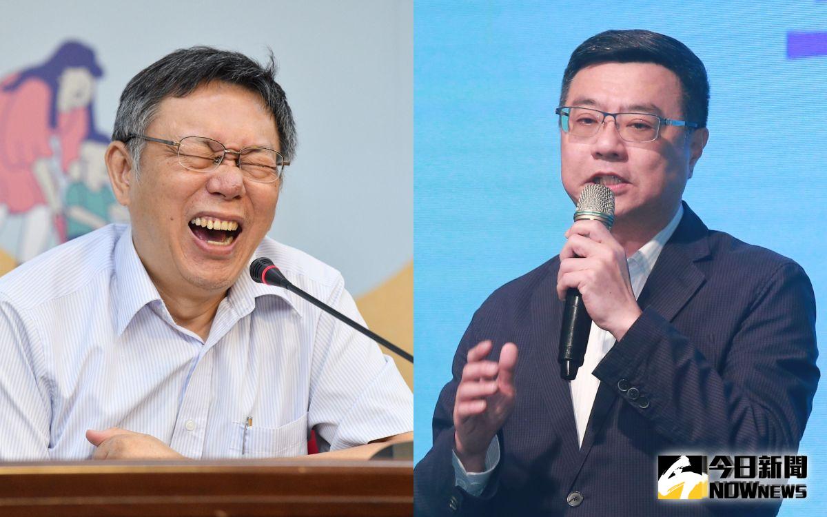 ▲台北市長柯文哲、民進黨主席卓榮泰。（圖／NOWnews資料照片）