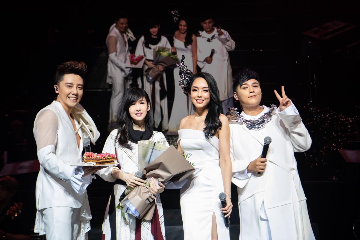 ▲周慧敏擔任MFM的演唱會嘉賓。（圖／超級亞洲娛樂提供）