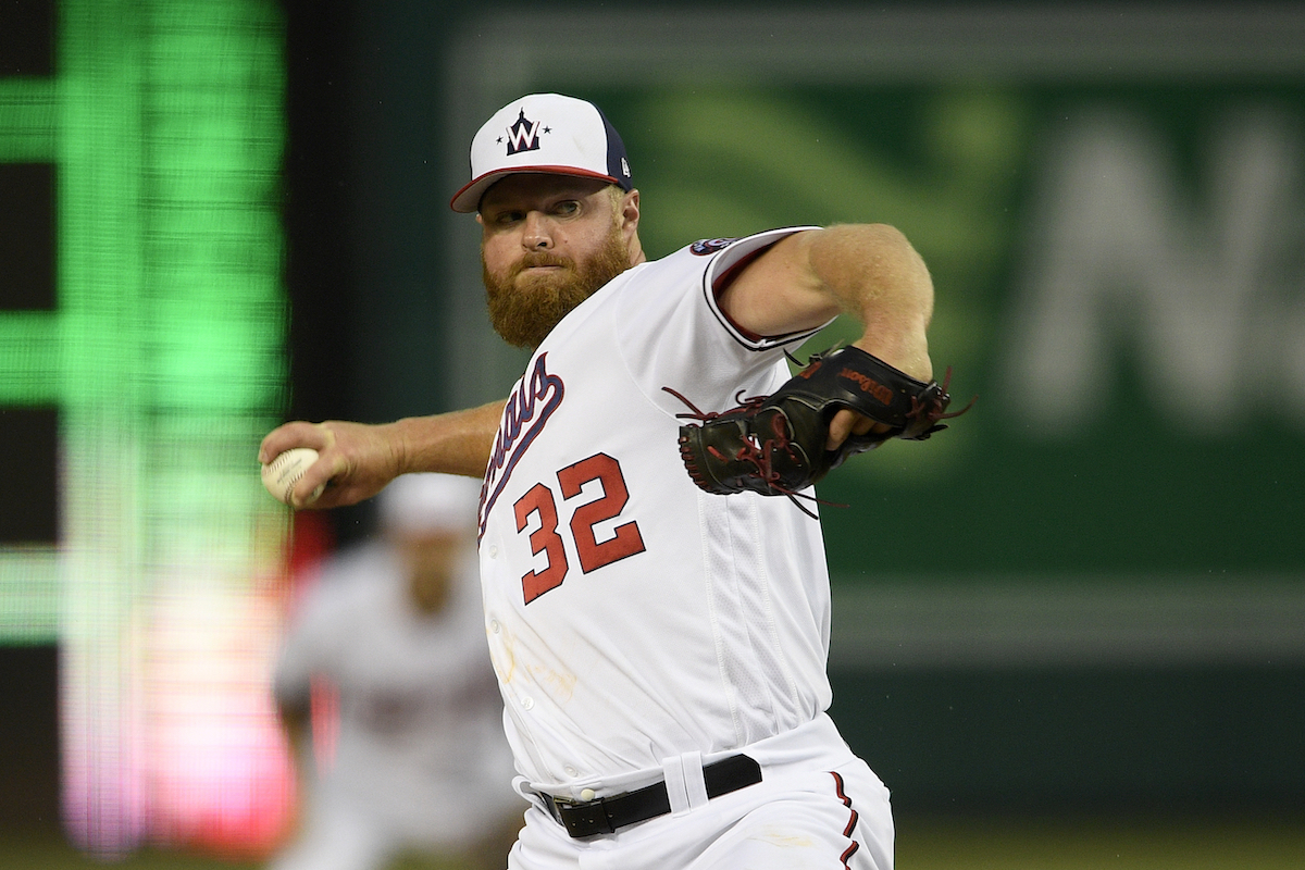  Aaron Barrett重返大聯盟（圖／美聯社／達志影像）