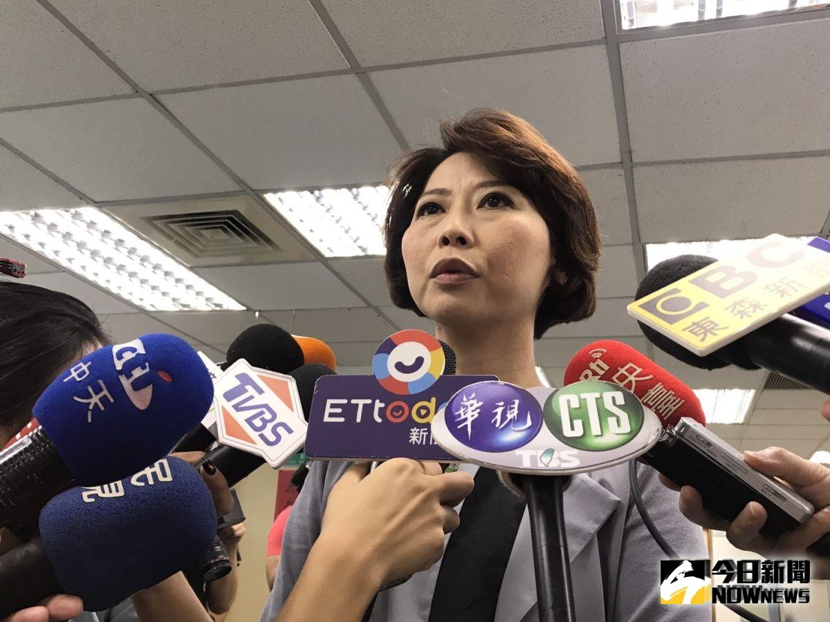 民進黨立委陳明文昨天在高鐵遺失300萬現金，引發政壇熱議。民進黨立委陳亭妃4日表示，陳明文委員平常就很疼愛小孩，應該是愛子心切，無可厚非。 （圖／記者林人芳，2019,09,04)