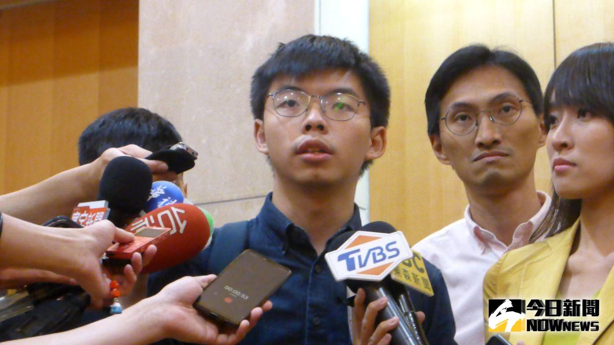 ▲香港眾志秘書長黃之鋒。（圖／記者呂炯昌攝, 2019.9.4）