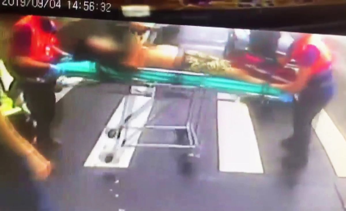 ▲死者疑為地方角頭，死者母親昨天才出殯辦完喪事，警方已成立專案小組，追查涉案兩名男子。（圖／桃園市消防局提供）