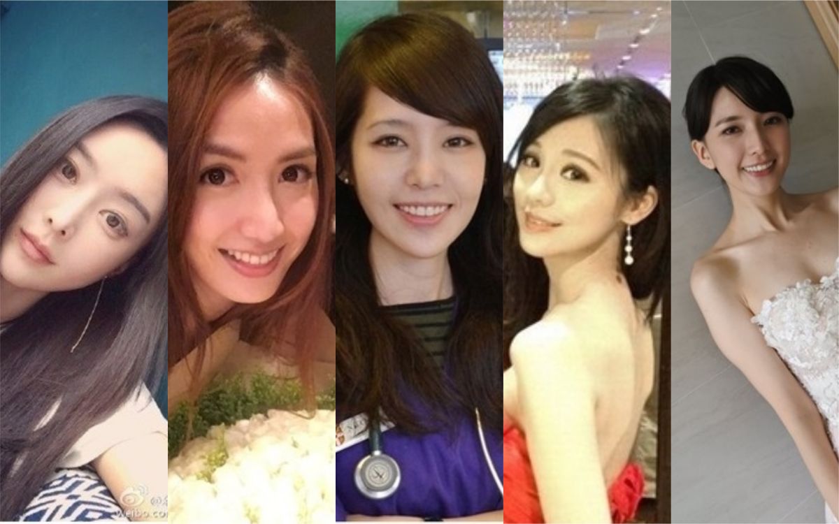 ▲資工彌（左一）、農推蔓（左二、）獸醫乃（中）、戲劇依（右二）、國企匡（右一），曾被稱作台大五姬。（圖／翻攝網路）