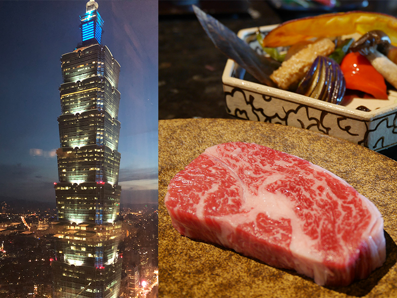 ▲餐廳搭配季節食材推出燒肉懷石饗宴，除了將法國百年魚子醬入菜，同時標榜位於47樓的極佳景緻，打造中秋最奢華的燒肉饗宴。（圖／業者提供）