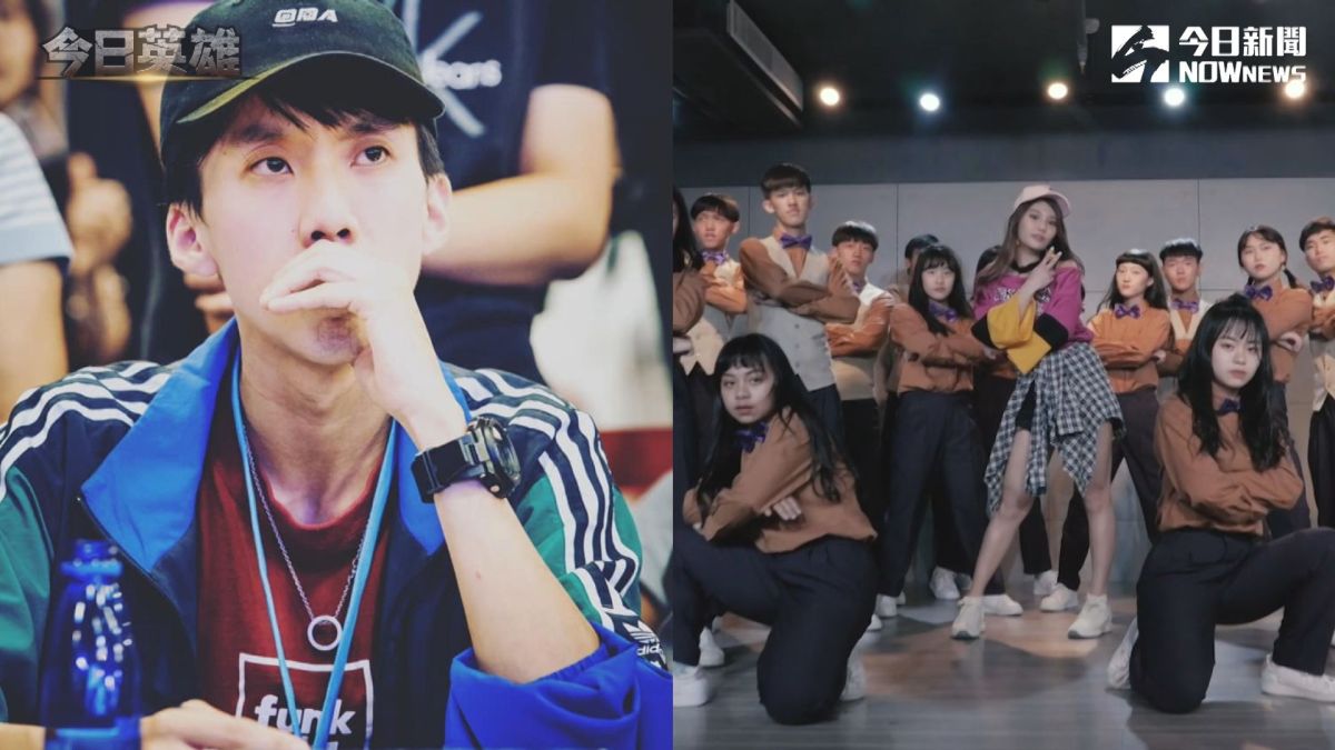 ▲ 莊敬表演團體「哥吉拉」指導老師王暐霖，今年找來畢業學姊琳妲與畢業學生共舞，替學生們留下美好回憶。（圖／王暐霖老師提供）