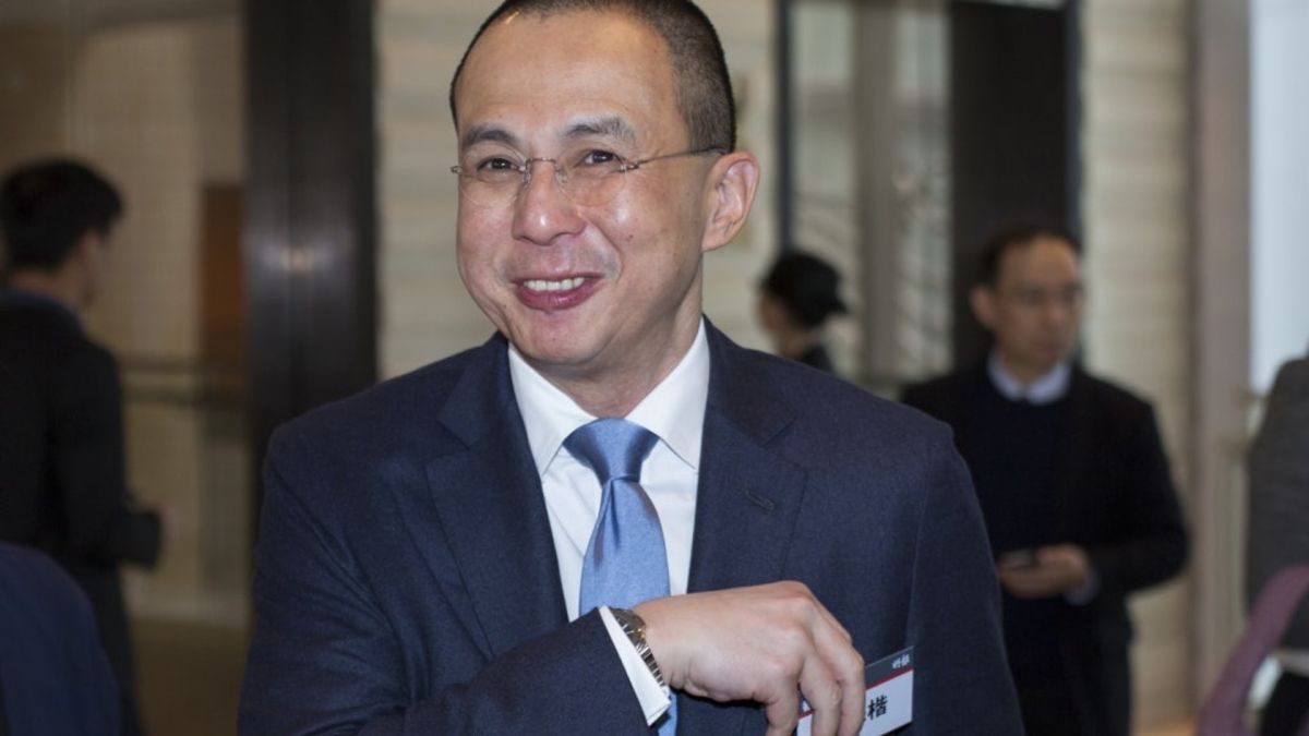 ▲香港首富李嘉誠次子李澤楷。（圖／翻攝自香港 01 ）