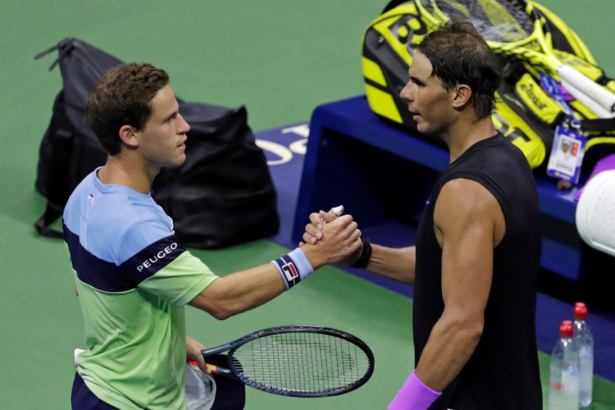 ▲D. Schwartzman在羅馬大師賽復仇「天敵」Rafael Nadal。（圖／美聯社／達志影像）