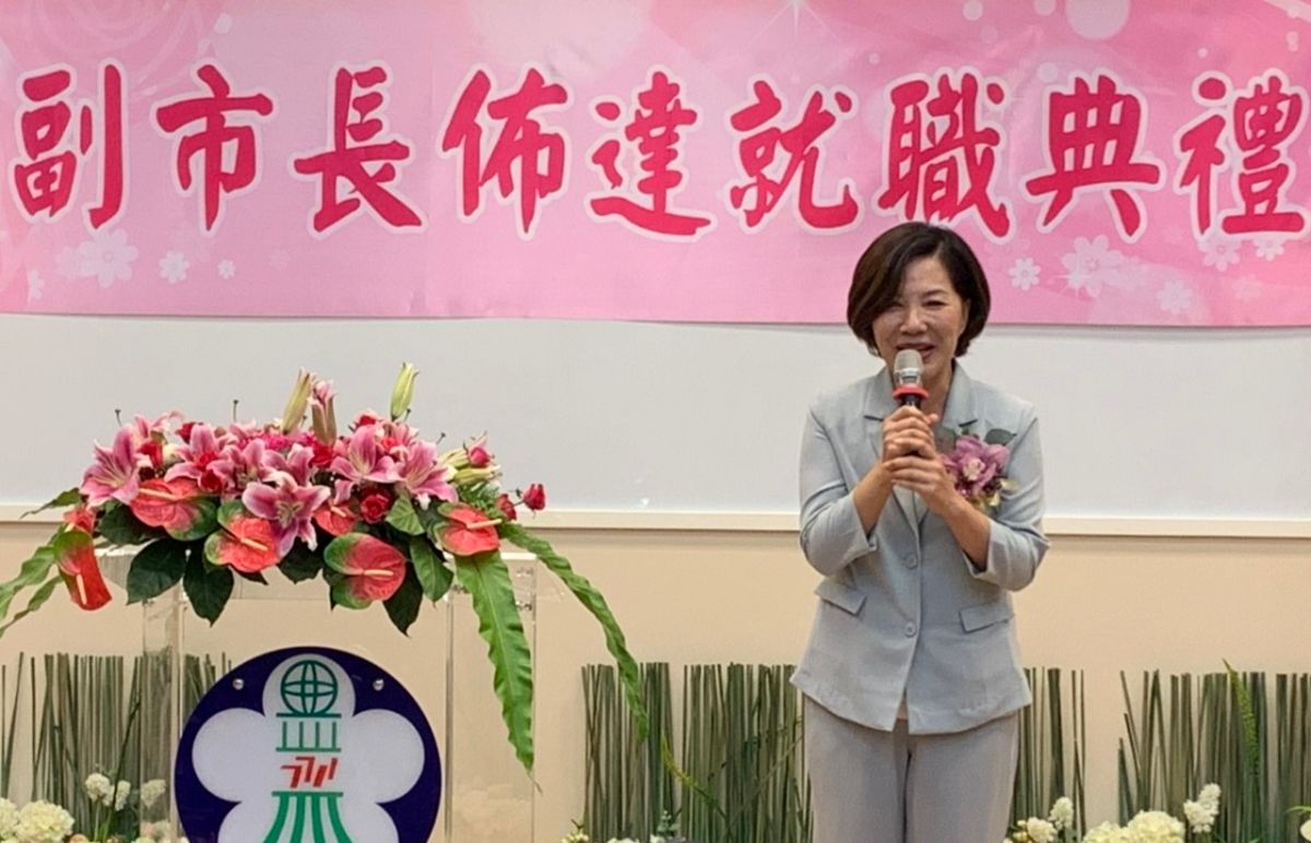 ▲前立委陳淑慧就任嘉義市副市長。（圖／記者陳惲朋攝 , 2019.09.05）