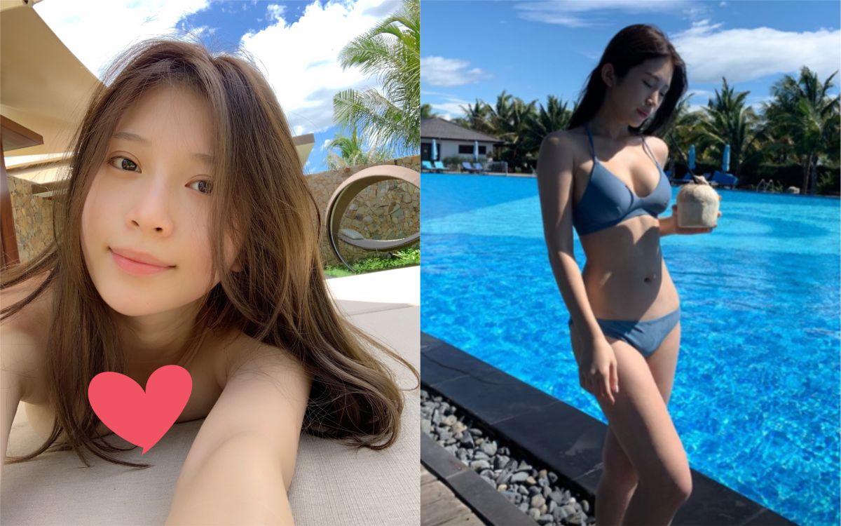 ▲雞排妹「鄭家純」又在 IG 放福利了！（圖／翻攝雞排妹 IG ）