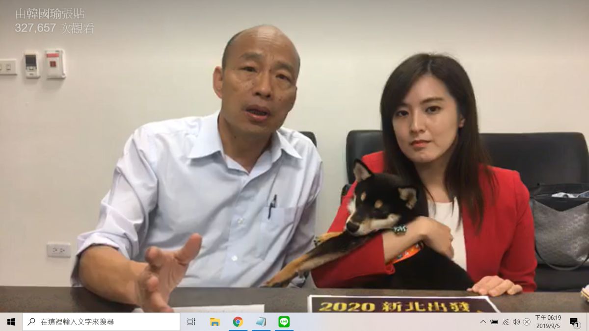 ▲韓國瑜表示，政府沒搞清楚他想強調的是有多少人跳機，只注意芝麻、不在意燒餅。 (圖/擷取自韓國瑜臉書)