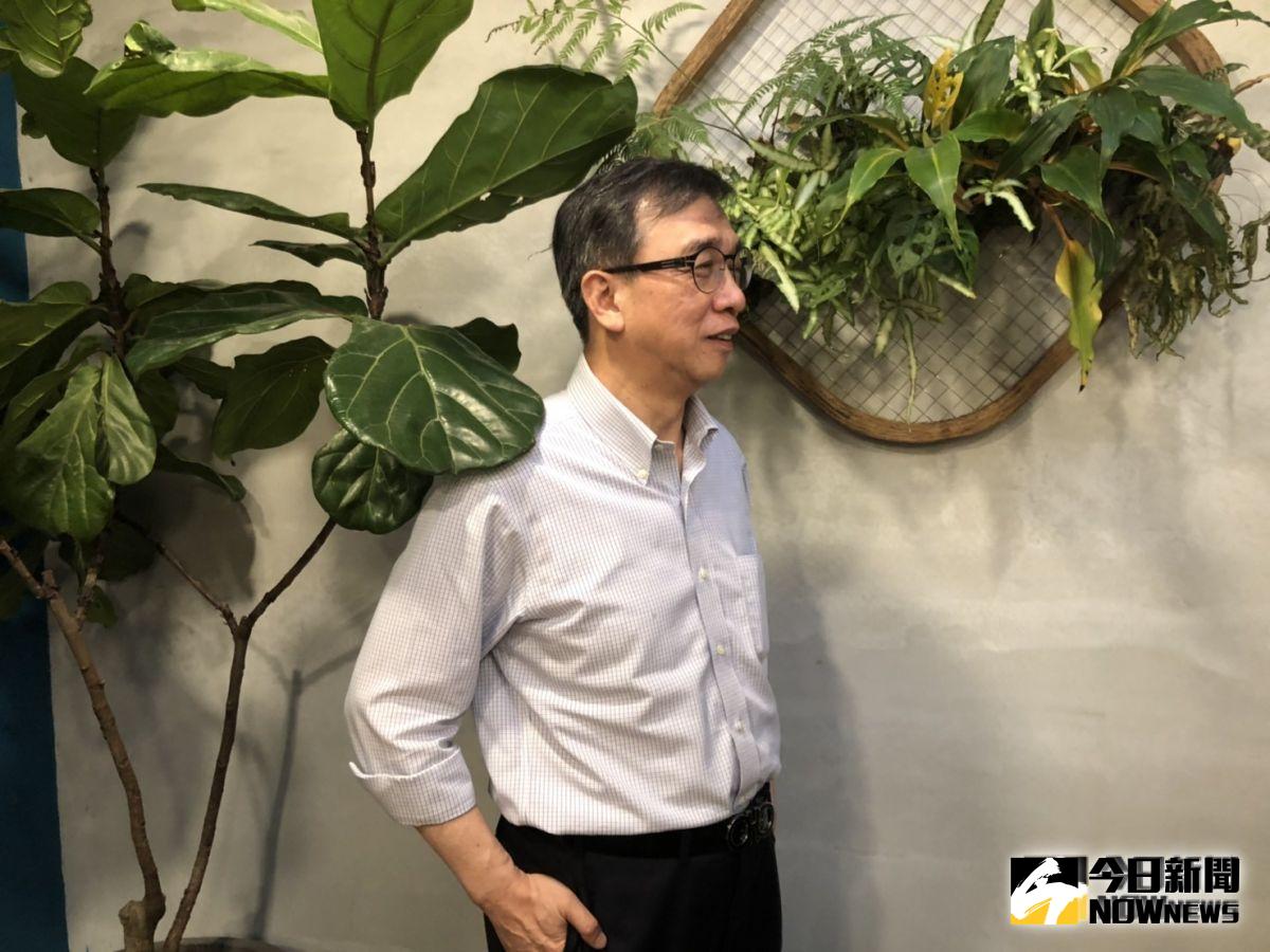 ▲台灣有線寬頻產業協會 (CBIT)新任理事長鄭俊卿。（記者趙毓琪攝）