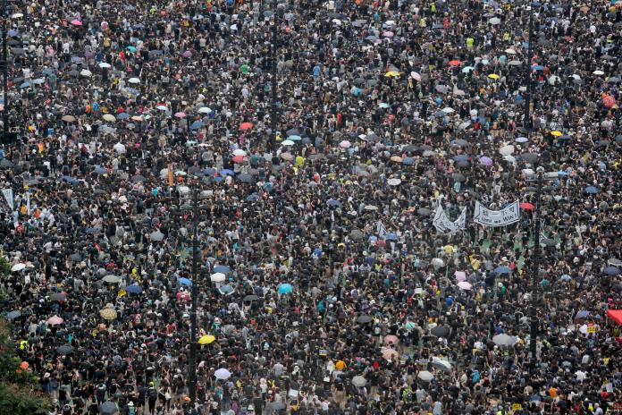捲土重來！香港民陣號召200萬人　9月15日再上街
