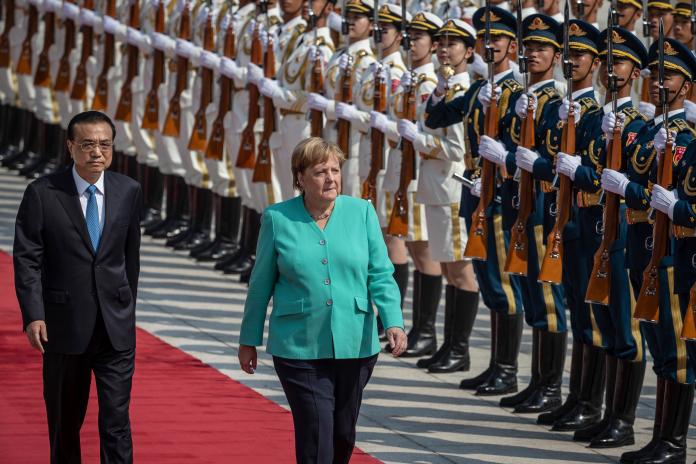 ▲德國總理梅克爾， 6 日至 7 日赴北京進行任內第 12 次訪問，也提及香港問題。（圖／美聯社／達志影像）
