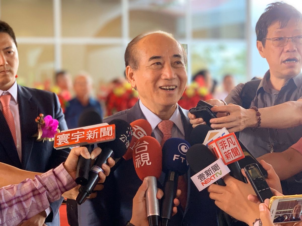 ▲前立法院長王金平7日前往台中，參加豐興鋼鐵新行政大樓啟用典禮暨50週年廠慶。（圖／王金平辦公室提供 2019.9.7）