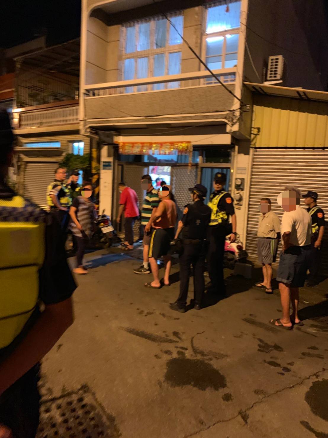 ▲黃姓男子提前返家過中秋，與鄰居發生口角，遭鄰居持刀刺殺。（圖／記者陳聖璋翻攝）