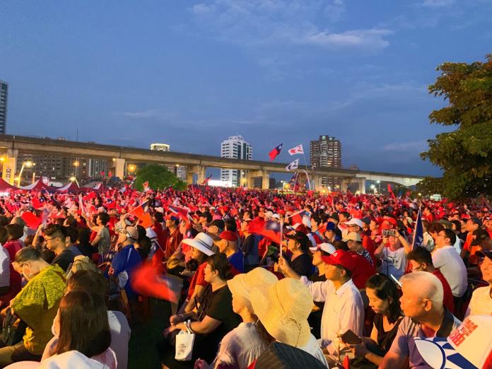 三重２５萬人擠爆支持韓國瑜