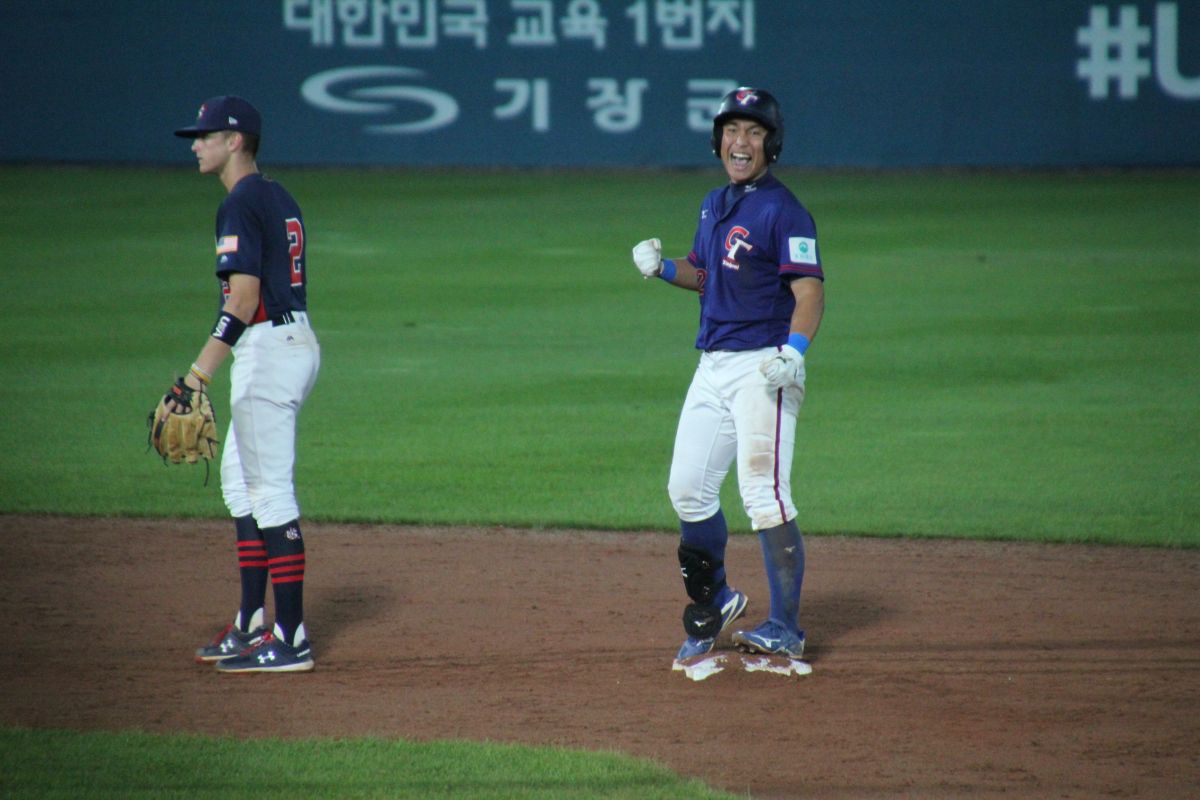 羅暐捷攻守俱佳幫助中華隊取勝