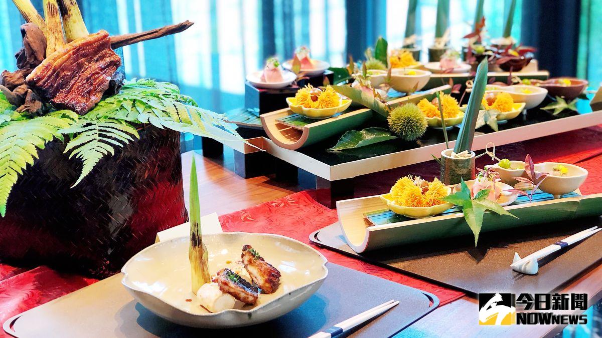 ▲Ukai Kaiseki 「懷石」料理，以無菜單料理型式提供。（圖／記者陳美嘉攝）