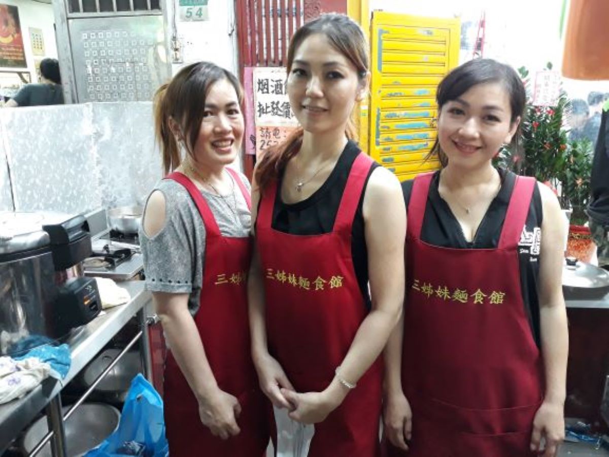 ▲越南華裔「三姊妹」。（圖／蔡孟峰攝）