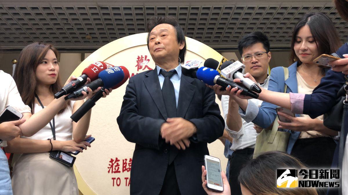 ▲民進黨台北市議員王世堅盛讚高雄市長韓國瑜在新北三重造勢似乎「回神了」進而展現真性情。（圖／記者丁上程攝, 2019.9.8）