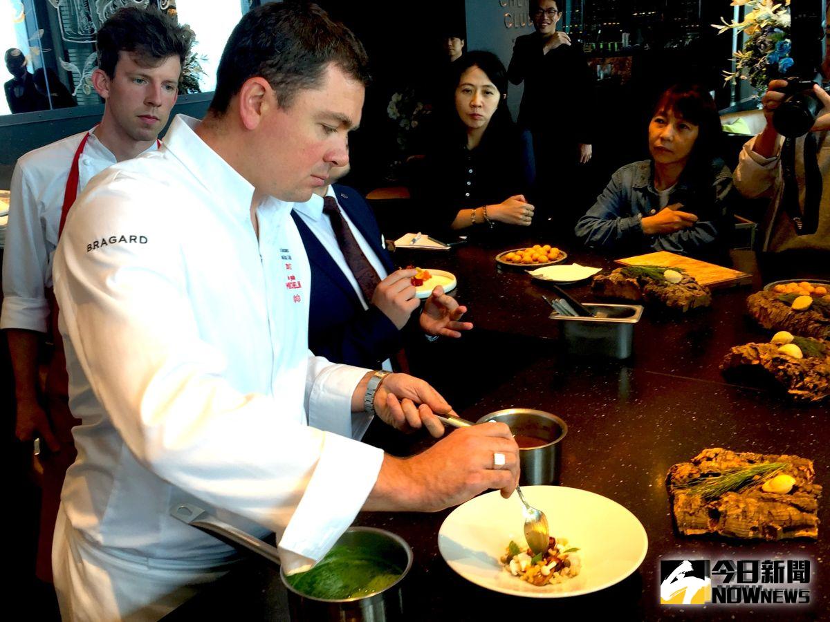 ▲此次Jean-Rémi Caillon為台灣饕客精選了5道菜式的午間套餐與9道菜式的晚餐。（圖／記者黃仁杰攝，2019.09.09）