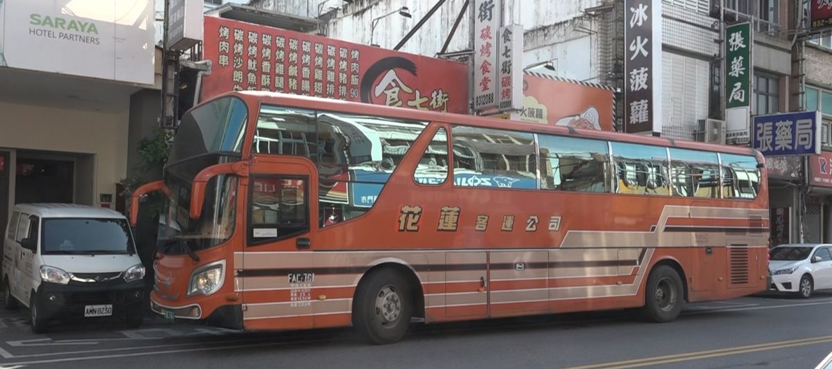 ▲引發事端的是花蓮最大客運公司，目前司機已經面臨停職的處份。（圖／記者鄭志宏翻攝）