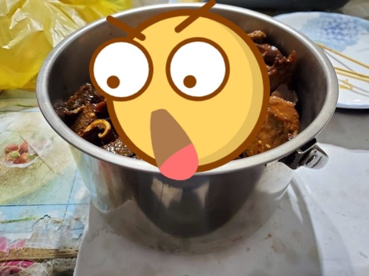 ▲嘴饞夾一夾滷味竟然就噴 800 元，讓網友嚇傻 PO 文。（圖／翻攝 PTT ）