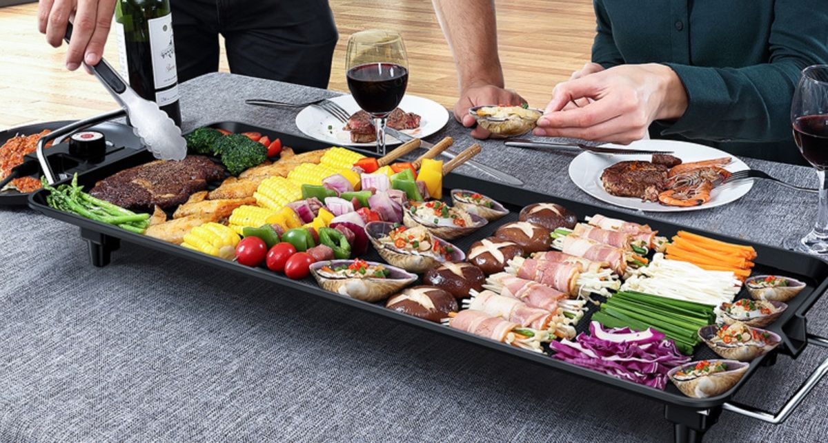 ▲韓式烤肉經常使用的電烤盤近年正夯。（圖／翻攝淘寶網）