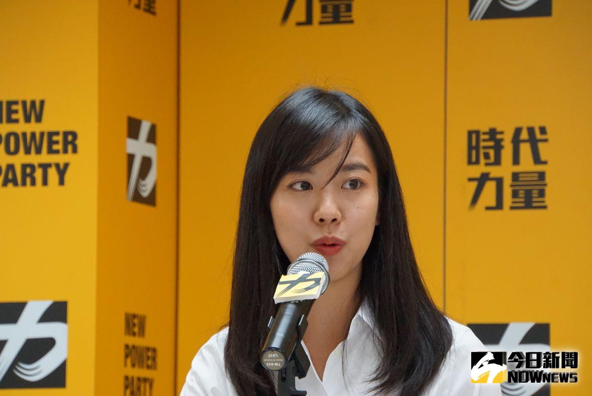 ▲時代力量秘書長吳佩芸表示，時力若自推總統候選人，立委黃國昌不排除是選項之一。（圖／記者呂炯昌攝, 2019.9.10）