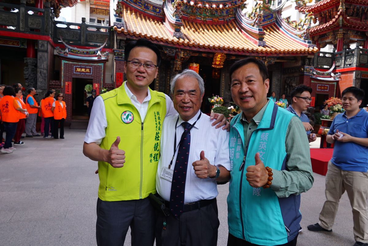 ▲台中市第5選區（北、北屯區）立委選舉，民進黨徵召莊競程(左者)參選。 (圖／莊競程提供2019.9.10)