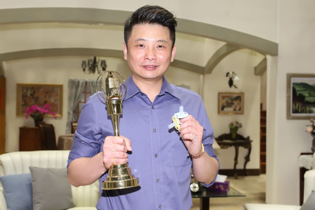 ▲蔡佳麟靠《大時代》入圍金鐘新人獎。（圖 / 民視提供）