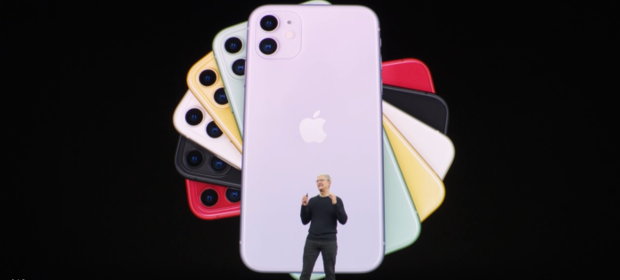 ▲蘋果最近發表新款手機iPhone 11，一共有6款顏色。（圖／翻攝蘋果直播）