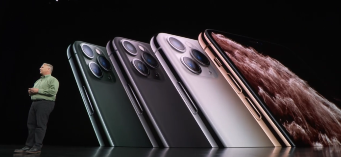 ▲iPhone 11 Pro系列共有四色。（圖／取自蘋果直播）