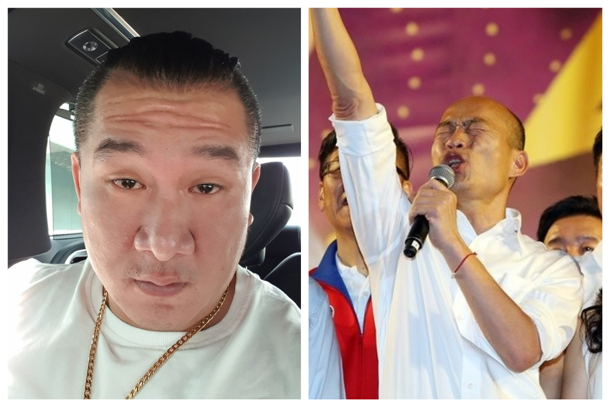 ▲「館長」對「韓粉」嗆聲：「要告快告！」（合成圖／翻攝自飆捍臉書／中央社資料圖片）