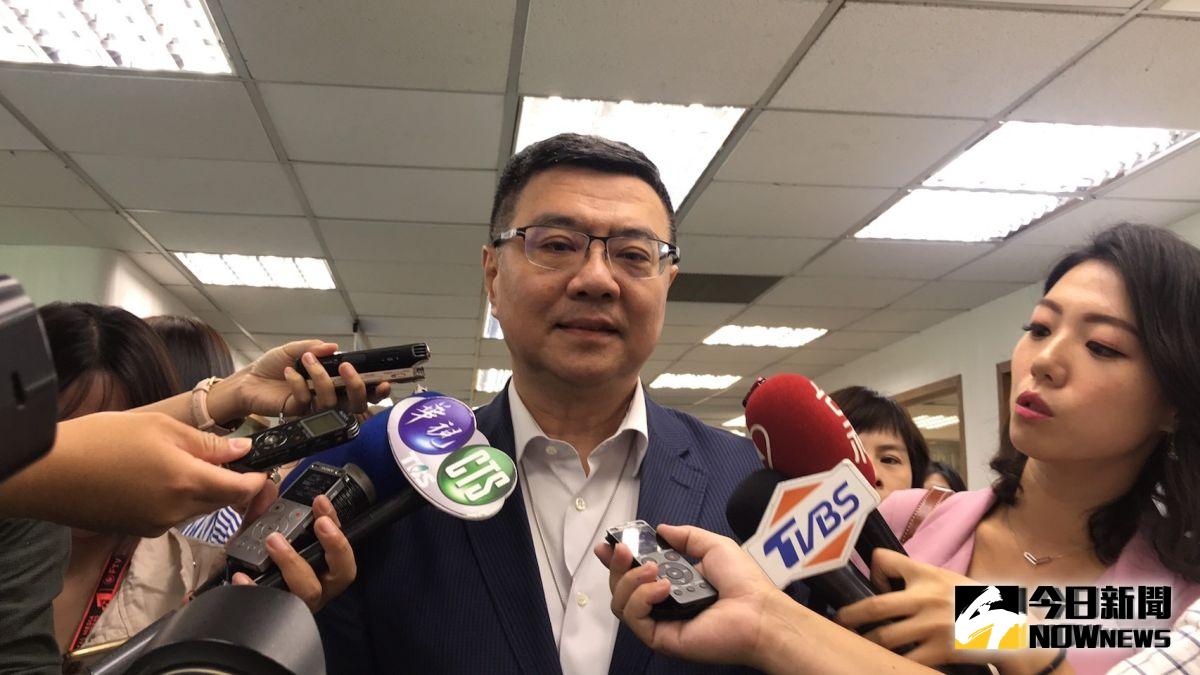 針對民進黨立委陳明文日前在高鐵遺落300萬現金一事，民進黨主席卓榮泰11日主動提及此事，他表示，已要求陳明文9月25日前到民進黨廉政委員會說明，以釐清事實真相。（圖／記者林人芳攝，2019,09,11)